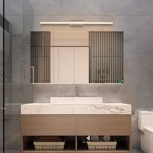 Modern 15W LED Vanity Lighting Sleek AC 85-165V Bathroom Wall Lamp Decorative Vanity Mirror Light for Modern Bathrooms