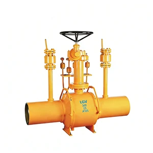 Manual/Pneumatic Fully Welded Ball Valve - Customizable for Industrial Pipeline