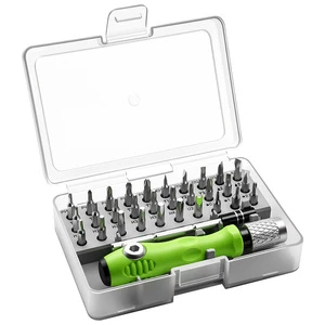 Hot 32-in-1 Screwdriver Mini Screw Nuts Bits Set Household Repair Screwdriver Set Tools Kit Portable Screwdriver Set