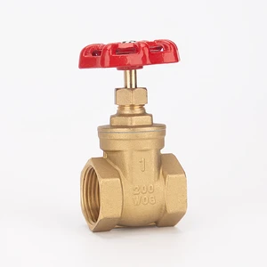 1/2 4inch Brass Gate Valve NPT Threaded Water Gate Valve