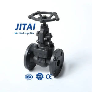 Customized Lightweight Highly Sealed Rust-proof Manual Forged Steel Flange Stop Globe Valve High Performance Zero Leakage High