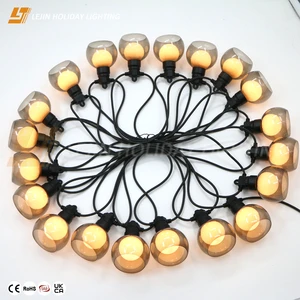 Outdoor Camping Festoon Light Waterproof Tent Ceiling Decorative Light String Camping Light with Led Ball