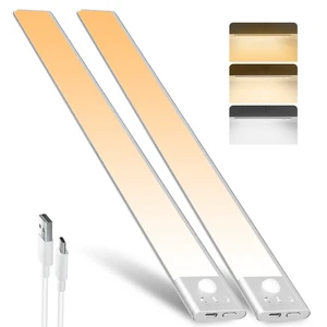 Slim Profile LED Vanity Light with Touch Sensor for Bathroom Mirror Cabinets