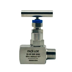 Factory Direct Sales SS316 High Pressure Internal and External Threaded Globe Valve for Petrochemical and Gas Applications