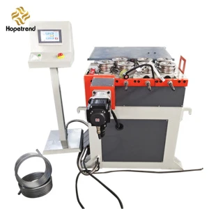 Ring Roll Hydraulic Bending Machine Roller Stainless Steel Aluminum Pipe Bender Tube Rolling Machine CNC