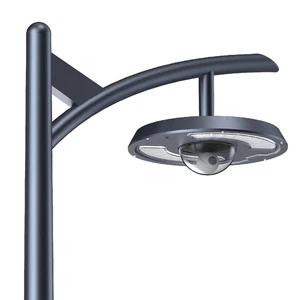 Outdoor Waterproof LED Solar Garden Lights with Remote Control IP65 Rating Aluminum Lamp Body