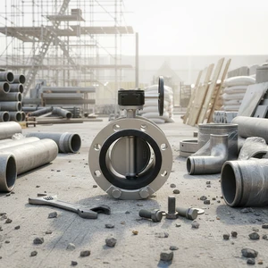 Direct Factory Sale Custom High-Direct Stainless Steel Turbine Flange Butterfly Valve Ductile Iron Butterfly Valve