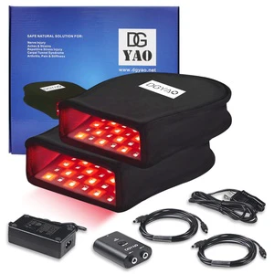 DGYAO Red Light Therapy Hand Therapy Device for Carpal Tunnel with Adjustable Fit