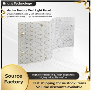 Big Size Flexible LED Panel Sheets Cuttable 6000K Soft Backlit Light with Copper Material High CRI 90 Dimmable for Kitchen Use