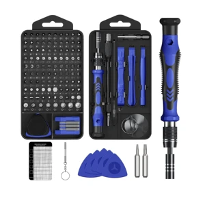 130-in-1 Steel Handle Multipurpose Torx Multi-Function Manual Screwdriver Tool Set DIY Grade Mobile Phone Repair Disassembly OEM