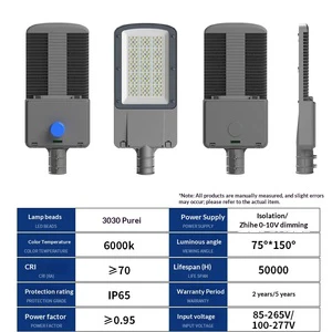 LED Street IP65 Waterproof Outdoor Highway Project Illumination High-Pole Lamp Wholesale