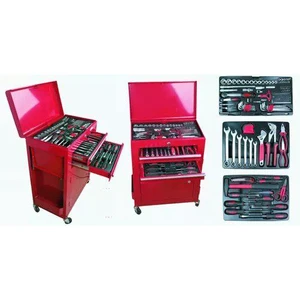 Manufacturers Supply 94PCS Professional Workshop Mechanic Hand Tool Set Chrome Vanadium Socket Wrench Set