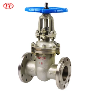 TF WCB Flanged Open Stem Gate Valve DN25-300 WCB PN64 Cast Steel Gate Valve With Rising Stem