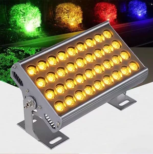 Outdoor Waterproof IP65 AC85-265V 36W SMD 3030 LEDs Aluminum High Bright Floodlight for Villa Courtyard Building Bridge Lighting