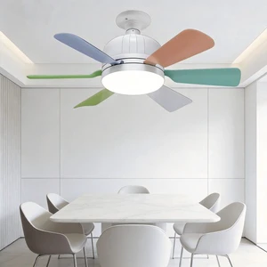 Cooling Ceiling Fan Lights for Hot Summer Silent Remote Control LED Fan Lamps