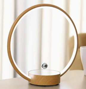 Magnetic Levitation Circular Lamp Bedroom Light Luxury Bedside Small Night Light Romantic