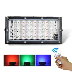 Hot Sale Waterproof Ip65 LED Flood Light 50W AC 220V Spotlight Outdoor Garden Lighting Led Reflector Cast Light Floodlights