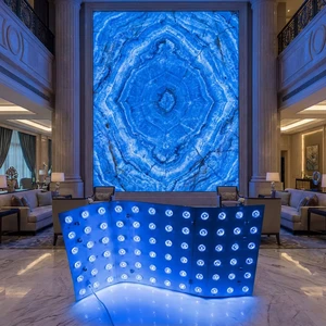 Even Light High Transmittance Lens RGBW Flexible LED Sheet Soft Light Eye Friendly for Home and Exhibition Hall Lighting Layout