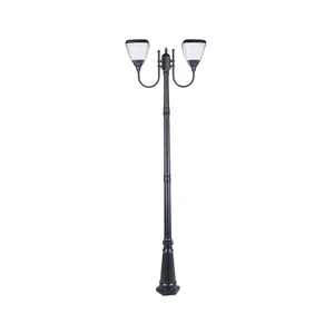 Outdoor DC IP65 Waterproof LED High Pole Landscape Light Solar Aluminum Remote Control Garden Home Pathway