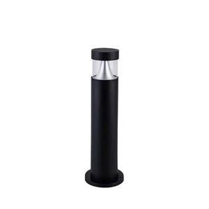 Outdoor Aluminum Solar Lawn Lamp Modern Villa Garden LED Landscape Lamp Ground Inserted Lawn Lamp