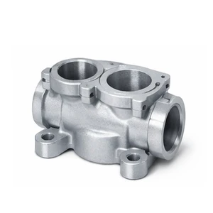 OEM Custom AlSi12 Die Cast Aluminum Valve Bodies Featuring Smooth Internal Passages for Process Valves Produced From Drawing
