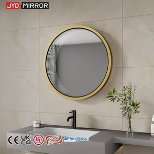 3mm Eco-Friendly Stepless Supplier Round Led Dimmable Light Wall Mounted Infinity Custom Tunnel Decorative Mirror