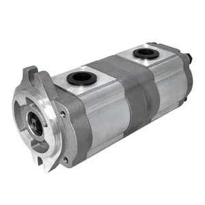 Lifthydrau Double Gear Displacement 3-30 Hydraulic Gear Pump 2 Stage For Tractors 20 Mpa 0.5 HP