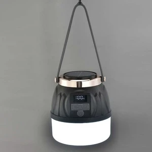 Portable Camp Tent LED Lamp for Night Fishing White Camping Lantern with Hanging Feature for Garden