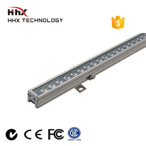 Bridge Building Exterior bar Linear 1000mm Led Outdoor Wallwash Light DMX512 RGBW