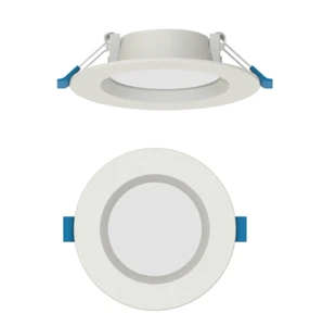 Modern Slim LED Down Light 5W 7W 12W 18W 24W Commercial Hotel Recessed Ceiling Spot 100lm/w Aluminum Round Panel Factory Price