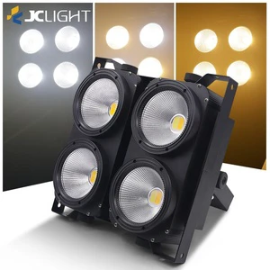 Stage Dj Studio Strobe 4 Eyes Warm White Cold White 2in1 4x100w Cob Led Dmx Audience Peaky Blinders Lights