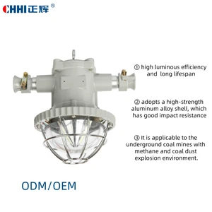 Explosion-proof IP66 LED Tunnel Light Aluminum Alloy Construction 6000K Daylight 1-Year Warranty 100,000 Hours Lifespan