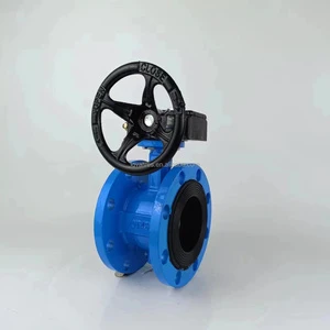 Ductile Iron Flange butterfly Valve 4-inch butterfly Valve Price D341X-16Q Flange butterfly Valve, Suitable for Water Media