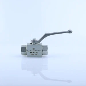 Hydraulic High Pressure Ball Valve in Carbon Steel