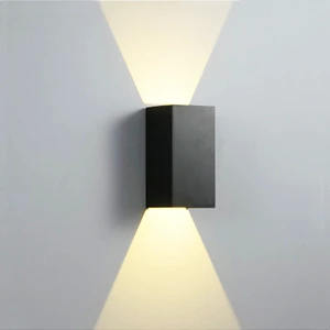 Waterproof IP44 IP54 IP65 Outdoor Wall Light External Hotel Villa Home Garden PIR Sensor Wall Lamp COB Exterior Led Wall Light