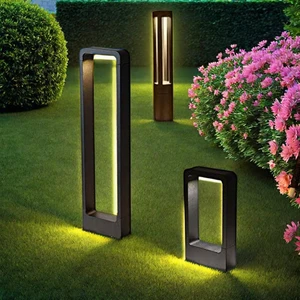 Outdoor Aluminum Lawn Landscape IP65 Waterproof LED Garden Lights-Warm White 7W/12W Dimmable 3-Year Warranty