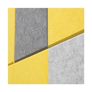 Modern PET Acoustic Hanging Ceiling Panel Eco-Friendly Waterproof Fireproof NRC 0.85 Factory Direct Supply Wholesale For Lecture
