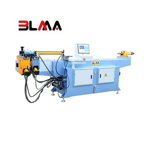 BLMA 63NC Tube Bender Exhaust Semi Automatic 63MM Hydraulic Pipe and Tube Bending Machine Square Pipe Bender