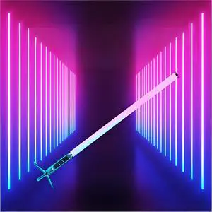 WIFI APP Battery Powered Wireless 360 Degree RGBWA 5in1 Pixel LED Tube Light