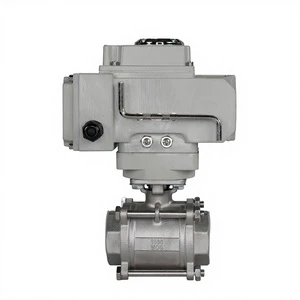 Motorized Ball Valve 12V Electric Actuator Ball Valves Stainless Steel 2 Inch 2 Way Valve