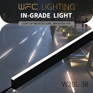 Landscape IP67 Rated LED Underground Buried Garden Path Spot Recessed Lamp with DC24V App Control Lighting