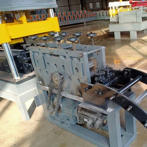 Auto Pipe Hose Clamp Forming Making Machine Flat Iron Hoop Bending Machine Hydraulic Press Hole Punching Machine