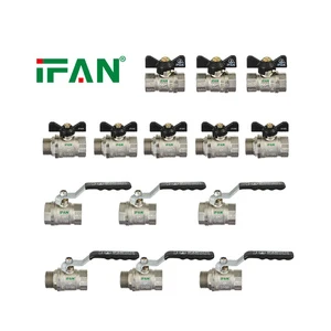 IFAN Professional Supply Forged Ball Valve Reliable Brass Valve High Pressure Threaded Ball Valve Brass