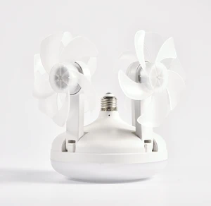 New UAV Design Fan Light 3 Heads 4 Heads E27 Fan Light 40W CCT Dimmable Fan Light
