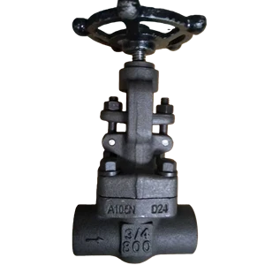 Manual Forged Carbon Steel 800# A105 Globe Valve 3/4 Port Size Socket Weld Ends B3 VALVE 1 Year Warranty Petrochemical Liquid