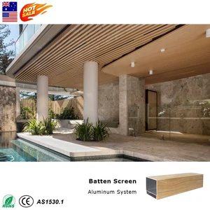 Modern Aluminium Batten Ceiling Panels For Interior