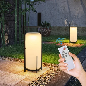 Waterproof Solar-powered Decorative Floor Lamp Smart Light-sensing Solar-powered Courtyard Floor Lamp LED Solar Floor Lawn Light