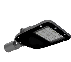 Solar Powered Linear Street Light with Plastic Construction 6500K Color Temperature 5-Year Warranty