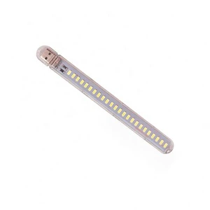 Bright led small table lamp dormitory bedroom bedside 5V USB night light 24 lamp beads 12W portable lamp