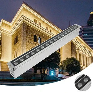 Linear Lighting Outdoor RGB LED Wall Washer Lights 36W 48W 60W 72W Remote and DMX Control IP65 Rated